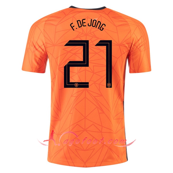 Maillot Equipe Foot Pays-Bas (F.DE JONG 21) Domicile 20/21