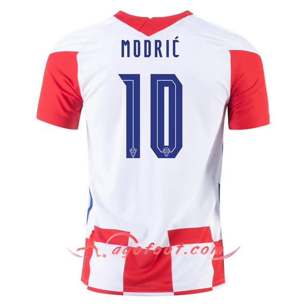 Maillot Equipe Foot Croatie (MODRIC 10) Domicile 20/21