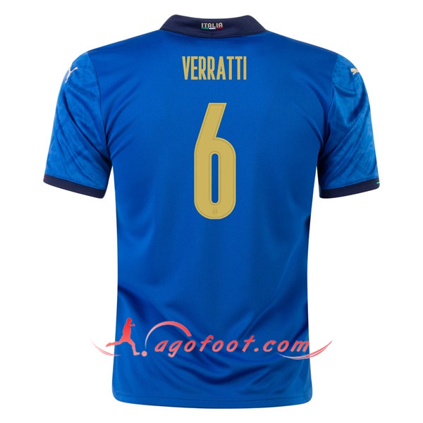 Maillot Equipe Foot Italie (VERRATTI 6) Domicile 20/21