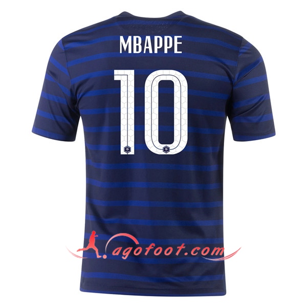 Maillot Equipe Foot France (Mbappe 10) Domicile 20/21