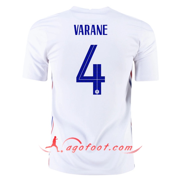 Maillot Equipe Foot France (Varane 4) Exterieur 20/21