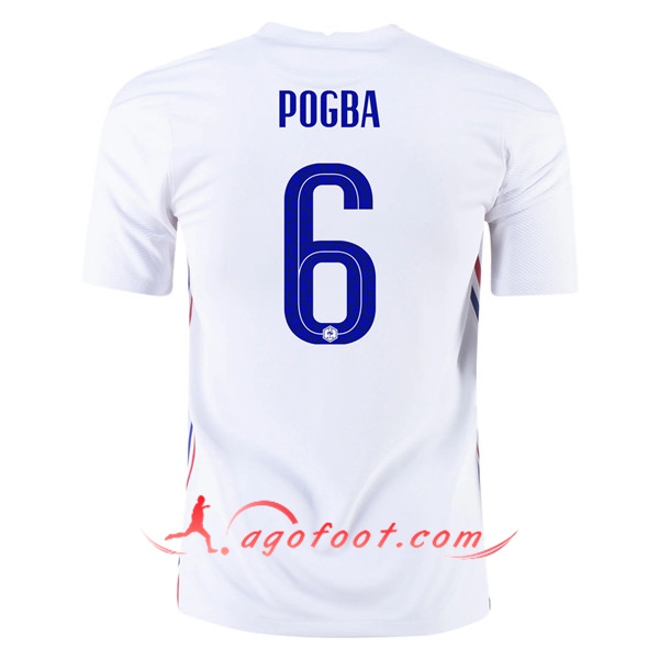 Maillot Equipe Foot France (Pogba 6) Exterieur 20/21