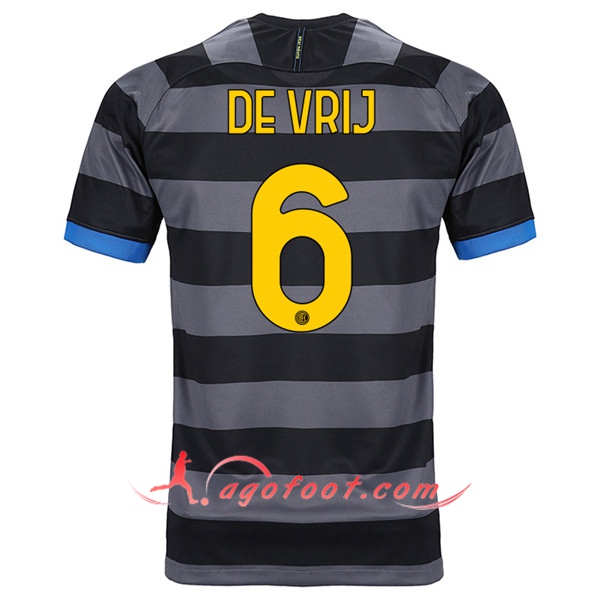 Maillot de Foot Inter Milan (DE VRIJ 6) Third 20/21