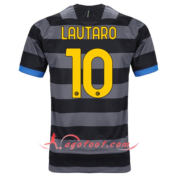 Maillot de Foot Inter Milan (LAUTARO 10) Third 20/21