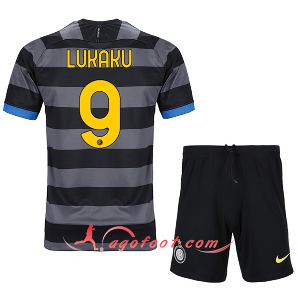 Maillot de Foot Inter Milan (LUKAKU 9) Enfants Third 20/21