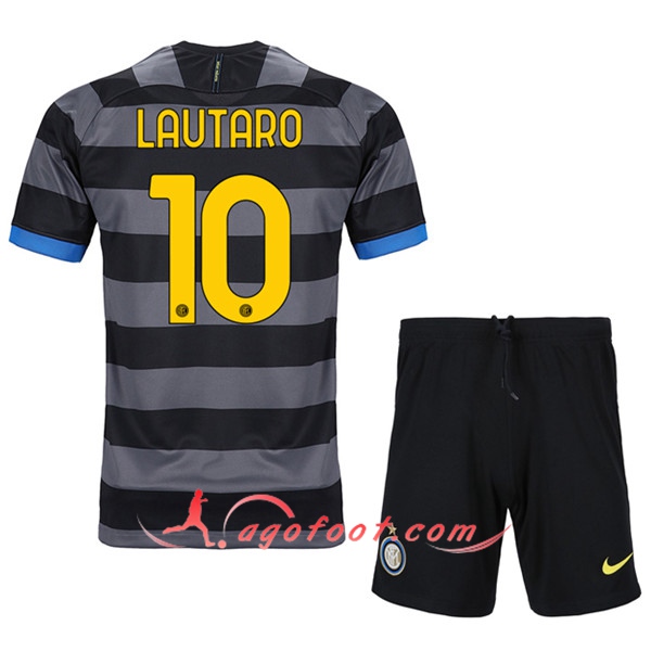 Maillot de Foot Inter Milan (LAUTARO 10) Enfants Third 20/21
