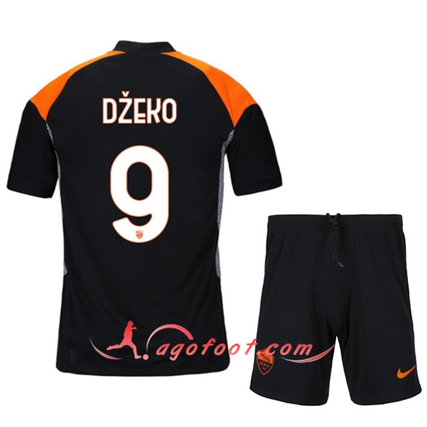 Maillot de Foot AS Roma (DZEKO 9) Enfants Third 20/21