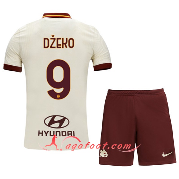 Maillot de Foot AS Roma (DZEKO 9) Enfants Exterieur 20/21
