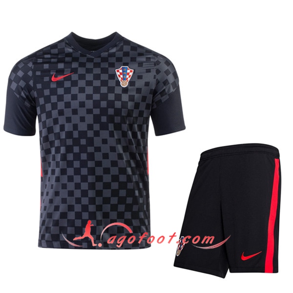 Nouveaux Maillot Equipe Croatie Enfant Exterieur UEFA Euro 2020