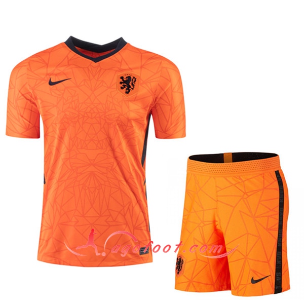 Nouveaux Maillot Equipe Pays-Bas Enfant Domicile UEFA Euro 2020