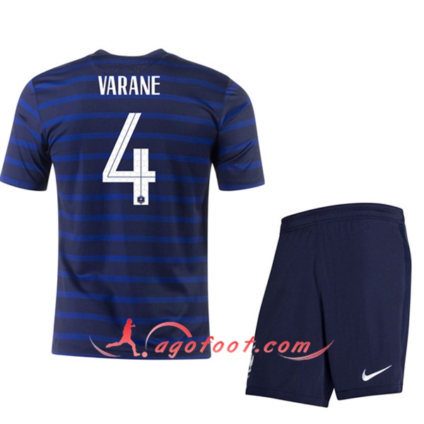 Maillot UEFA Euro 2020 France (Varane 4) Enfant Domicile