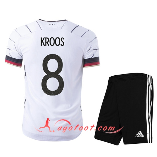 Maillot UEFA Euro 2020 Allemagne (Kroos 8) Enfant Domicile