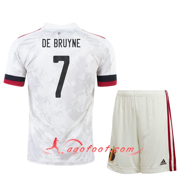 Maillot UEFA Euro 2020 Belgique (DE bruyne 7) Enfant Exterieur