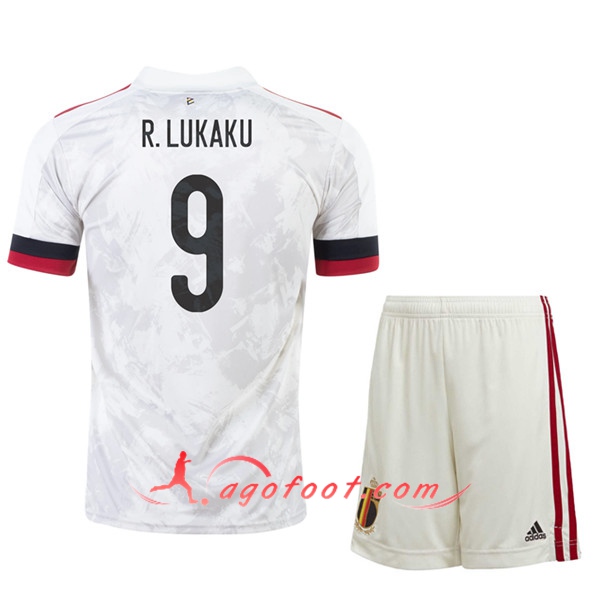 Maillot UEFA Euro 2020 Belgique (R.Lukaku 9) Enfant Exterieur