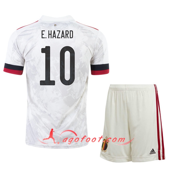 Maillot UEFA Euro 2020 Belgique (E.Hazaro 10) Enfant Exterieur
