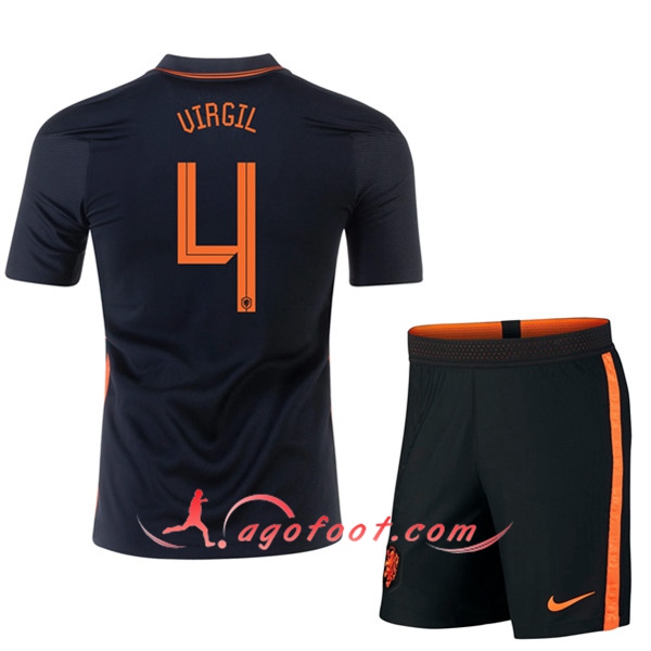 Maillot UEFA Euro 2020 Pays-Bas (VIRGIL 4) Enfant Exterieur