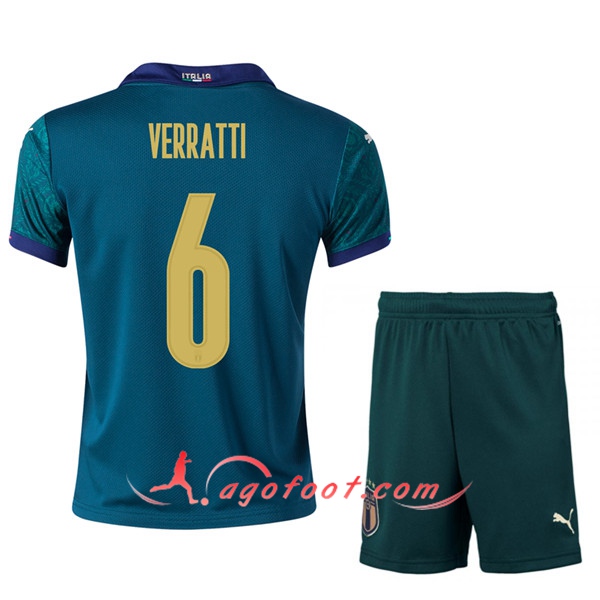 Maillot UEFA Euro 2020 Italie (VERRATTI 6) Enfant Third