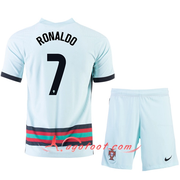 Maillot UEFA Euro 2020 Portugal (RONALDO 7) Enfant Exterieur