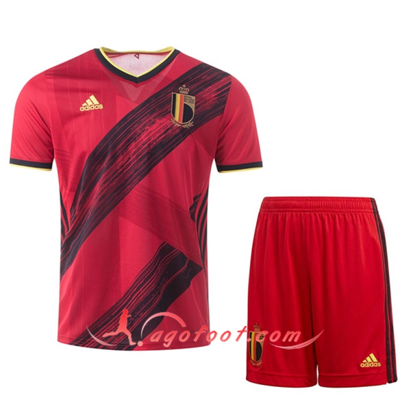 Ensemble Maillot Foot Belgique Domicile + Short 20/21