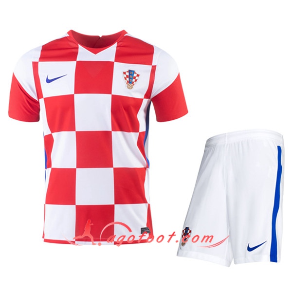 Ensemble Maillot Foot Croatie Domicile + Short 20/21