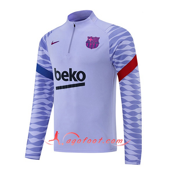 Sweatshirt Training FC Barcelone Pourpre 2021/2022