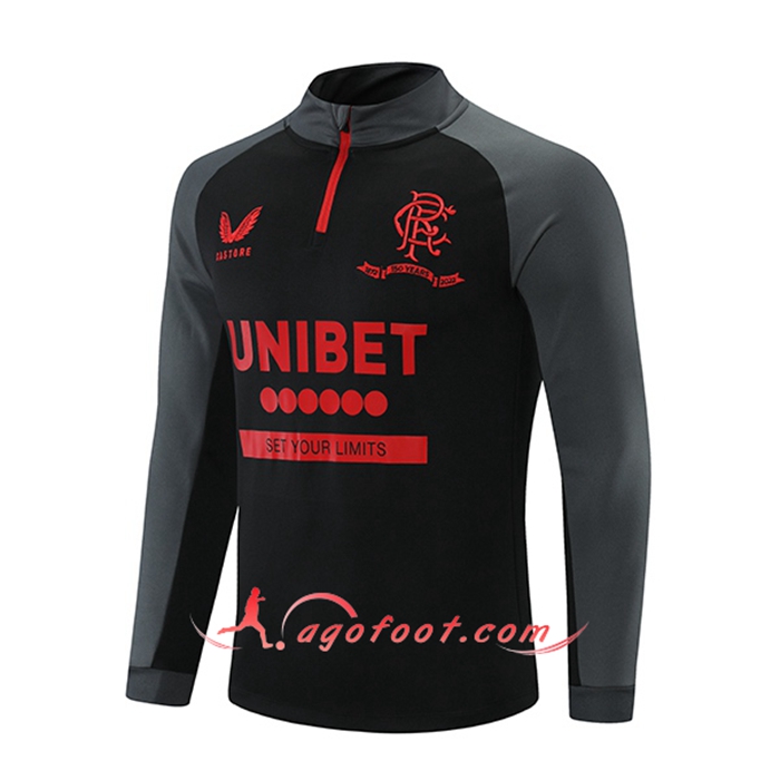 Sweatshirt Training Flamengo Noir/Gris 2021/2022