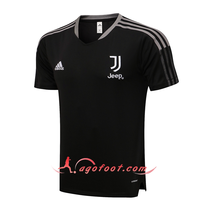 Training T-Shirts Juventus Noir/Blanc 2021/2022