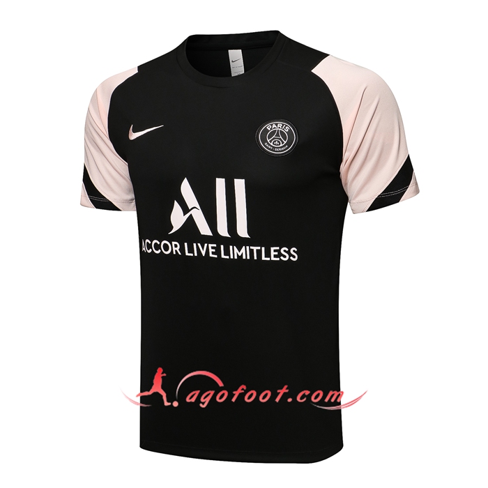 Training T-Shirts FC Barcelone Noir/Pourpre 2021/2022