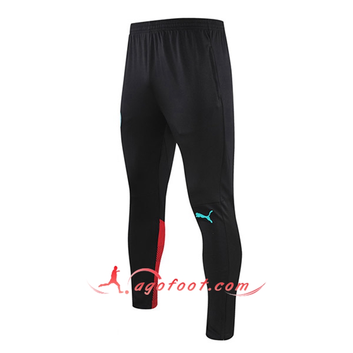 Training Pantalon Foot Manchester City Bleu/Rouge 2021/2022