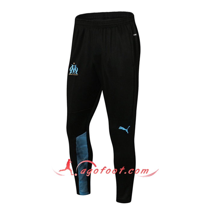 Training Pantalon Foot Marseille OM Noir/Blue 2021/2022