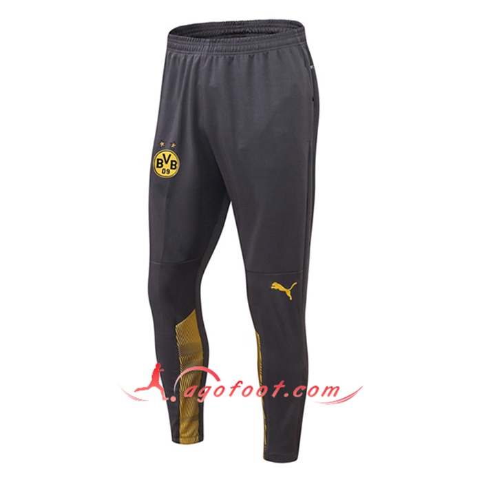 Training Pantalon Foot Dortmund BVB Noir/Jaune 2021/2022