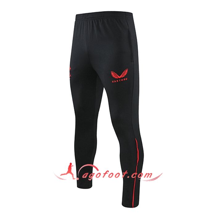 Training Pantalon Foot Flamengo Noir/Rouge 2021/2022