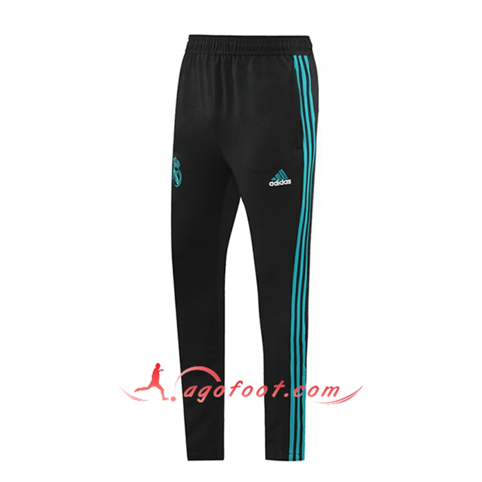 Training Pantalon Foot Real Madrid Noir/Vert 2021/2022