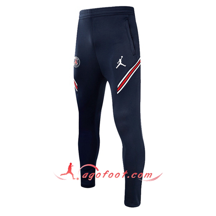 Training Pantalon Foot Jordan PSG Bleu Marin 2021/2022 -2