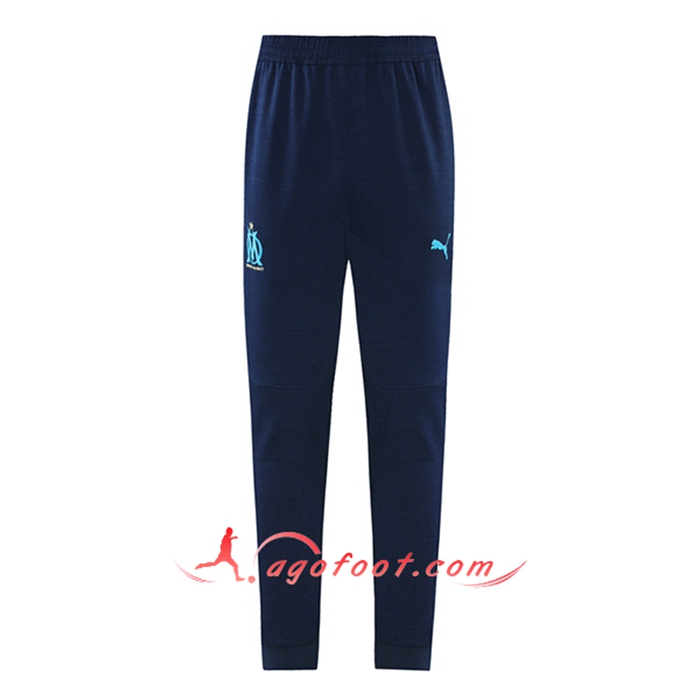 Training Pantalon Foot Marseille OM Bleu Marin 2021/2022
