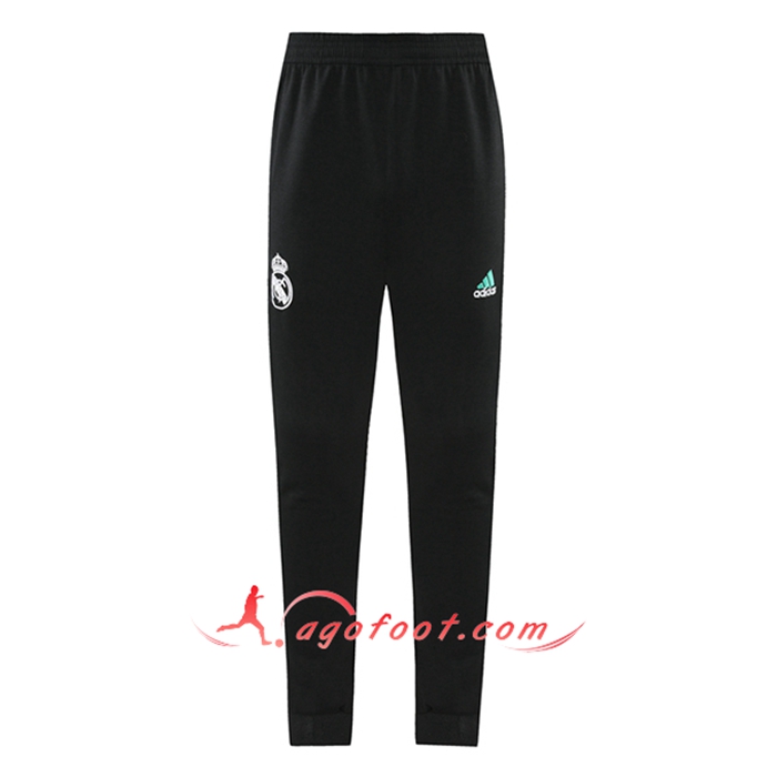 Training Pantalon Foot Real Madrid Noir/Vert 2021/2022