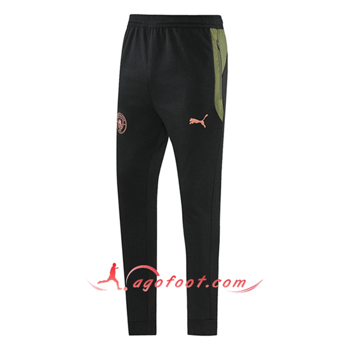 Training Pantalon Foot Manchester City Vert/Noir 2021/2022