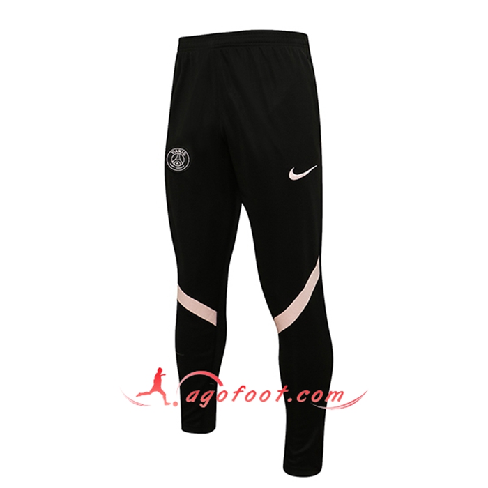Training Pantalon Foot Jordan PSG Noir/Rose 2021/2022 -03