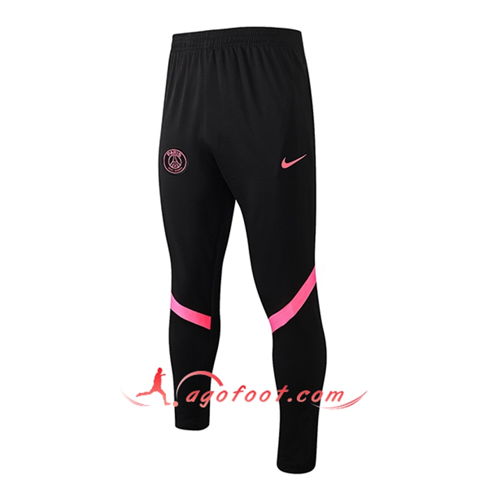 Training Pantalon Foot Jordan PSG Noir/Rose 2021/2022 -02