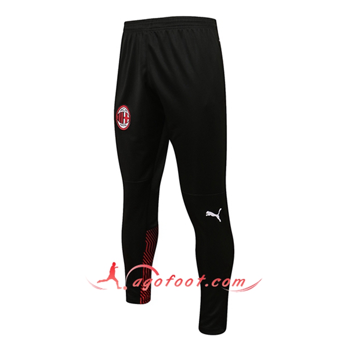 Training Pantalon Foot AC Milan Noir/Rouge 2021/2022