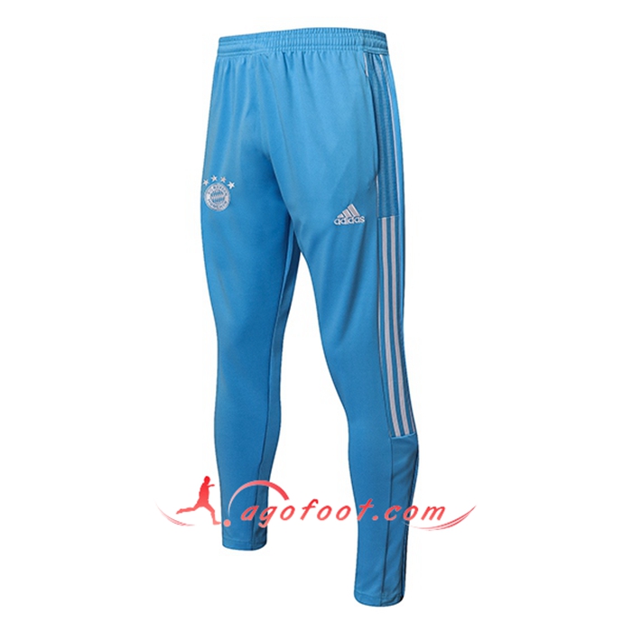 Training Pantalon Foot Bayern Munich Bleu/Blanc 2021/2022