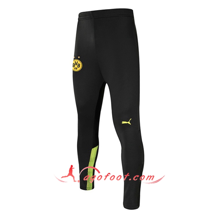Training Pantalon Foot Dortmund BVB Vert/Noir 2021/2022
