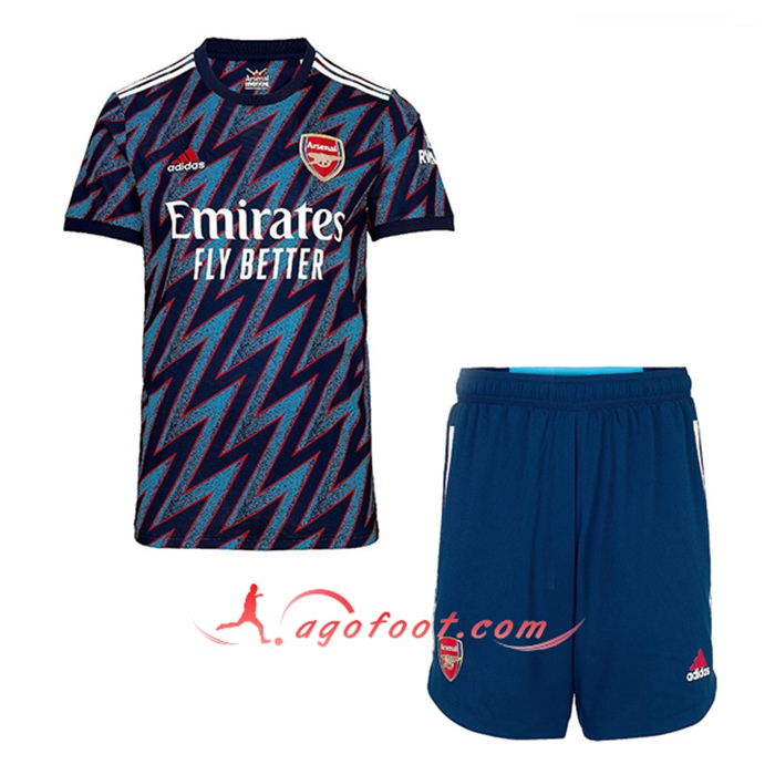 Ensemble Maillot Foot FC Arsenal Third + Short 2021/2022
