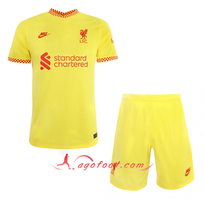 Ensemble Maillot Foot FC Liverpool Third + Short 2021/2022