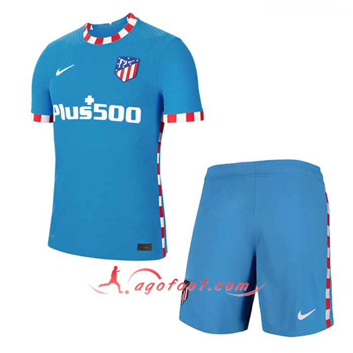 Ensemble Maillot Foot Atletico Madrid Third + Short 2021/2022