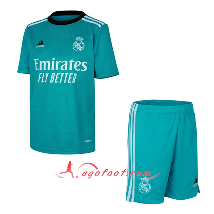 Ensemble Maillot Foot Real Madrid Third + Short 2021/2022