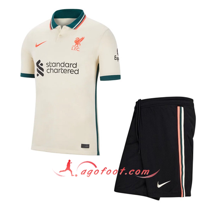 Ensemble Maillot Foot FC Liverpool Exterieur + Short 2021/2022