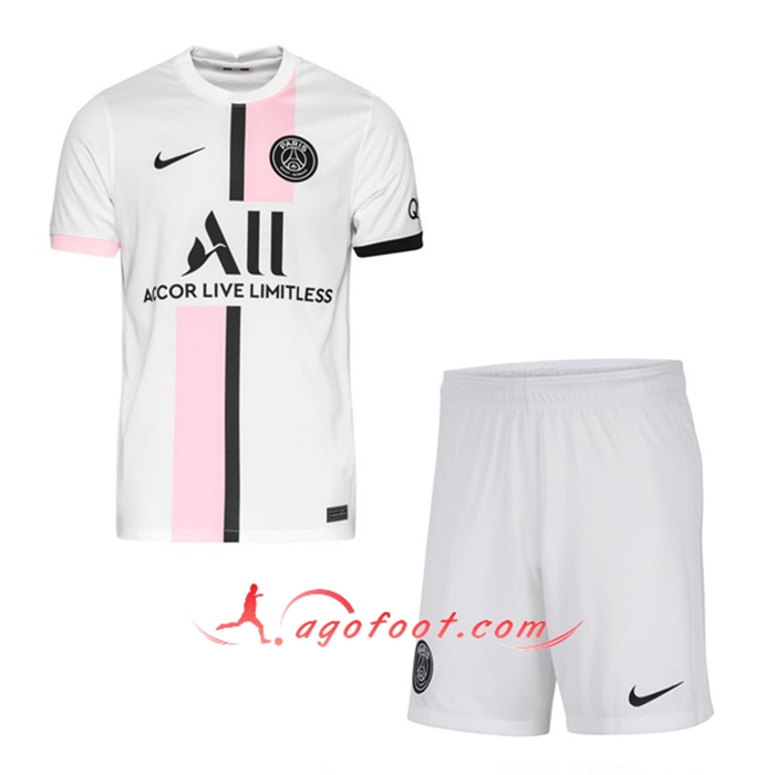 Ensemble Maillot Foot Jordan PSG Exterieur + Short 2021/2022