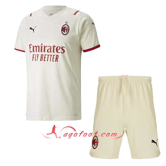 Ensemble Maillot Foot AC Milan Exterieur + Short 2021/2022