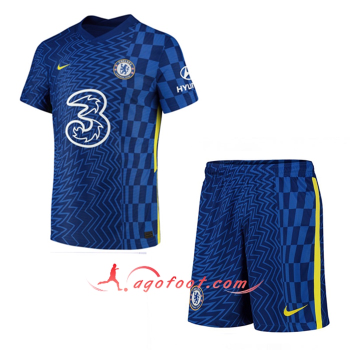 Ensemble Maillot Foot FC Chelsea Domicile + Short 2021/2022